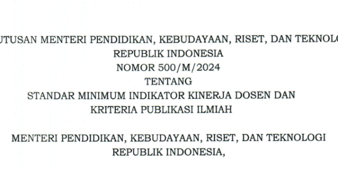 Perbedaan Standar Publikasi Ilmiah Dosen Berdasarkan Jenjang Akademik: Asisten Ahli, Lektor, Lektor Kepala, dan Profesor